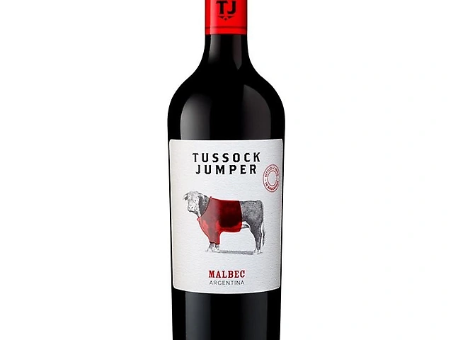 Вино Tussock Jumper Malbec червоне сухе 13% 0,75 л.