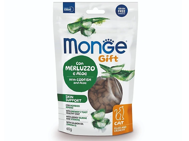 MONGEGIFTC FILL SKIN тріскою і алое ласощi для котів