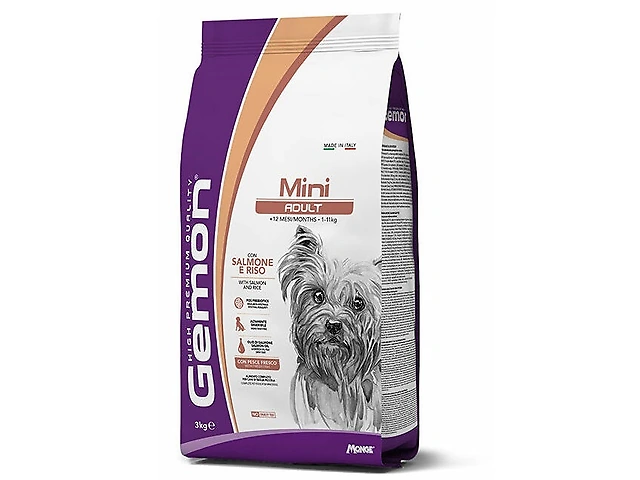 Gemon Dog Mini Adult Salmon лосоcь, для дрібних порід