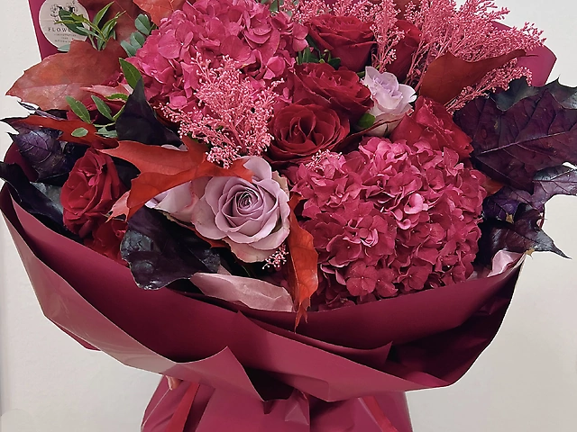 Яркий осенний букет