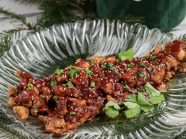 Короп в кисло-солодкому соусі