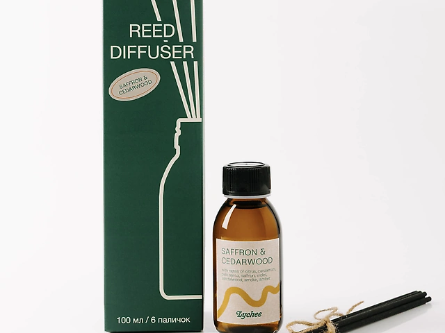 Аромадифузор Saffron&Cedarwood