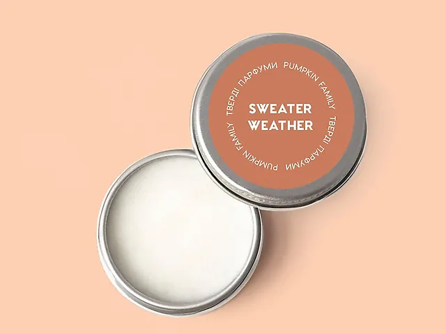 "Sweater weather" тверді парфуми