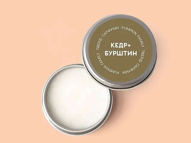 "Кедр-бурштин" тверді парфуми