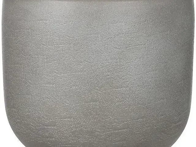 Кашпо Edelman Nora pot round 17 см світло-сіре