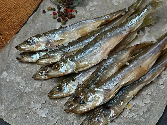 Корюшка в?ялена кг