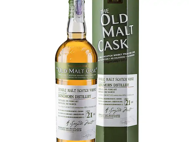 Виски Longmorn Vintage 1991 21YO, односолодовое, 0,7л, Шпейсайд, Шотландия (арт.5018915)