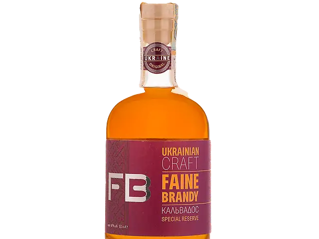 Бренді Faine Brandy Calvados Special Reserve, 0,5 л, Україна (арт. 6344030)