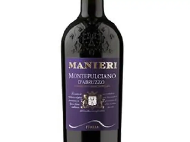 Вино Manieri Montepulciano d`Abruzzo DOС сухе черв. 13.5% 0.75л