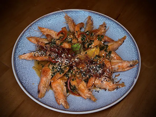 Королівські креветки по-в'єтнамски