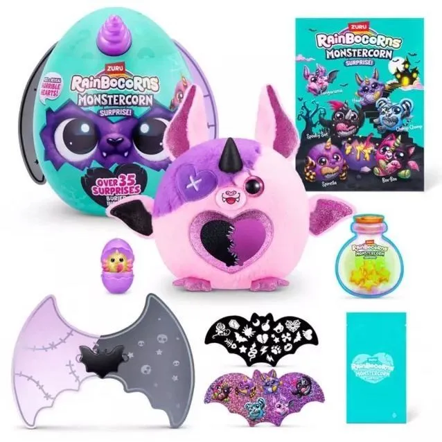 М&#039;яка іграшка-сюрприз Rainbocorns-B (серія Monstercorn Surprise)
