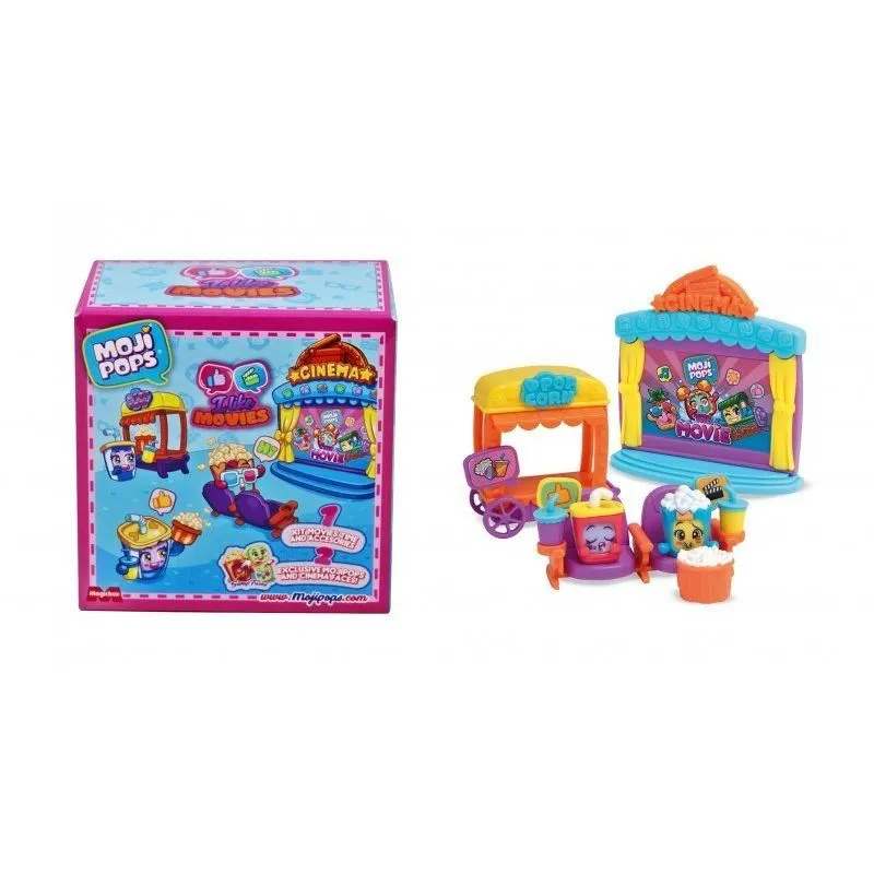 Ігровий набір MOJI POPS серії [Box I Likek  КІНОТЕАТР (2 фігурки, аксесуари)