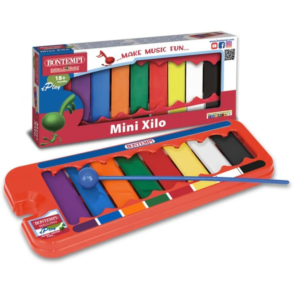 Ксилофон з 8 кольоровими нотами