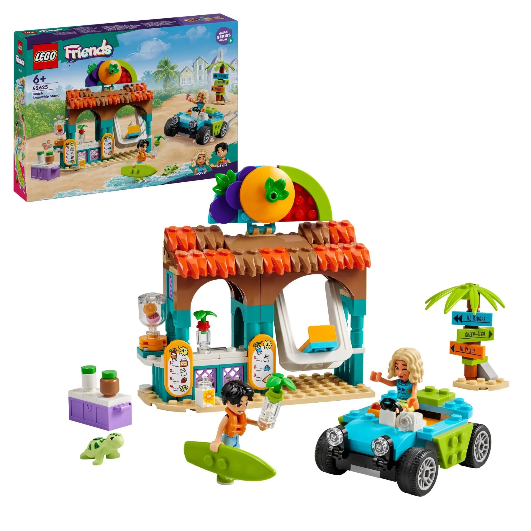 Пляжна крамничка смузі LEGO Friends
