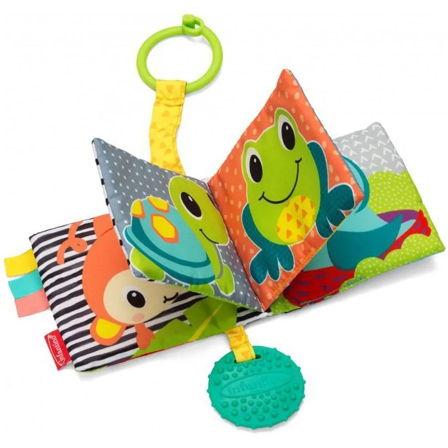 Навісна книга з прорізувачем "Тварини", Infantino