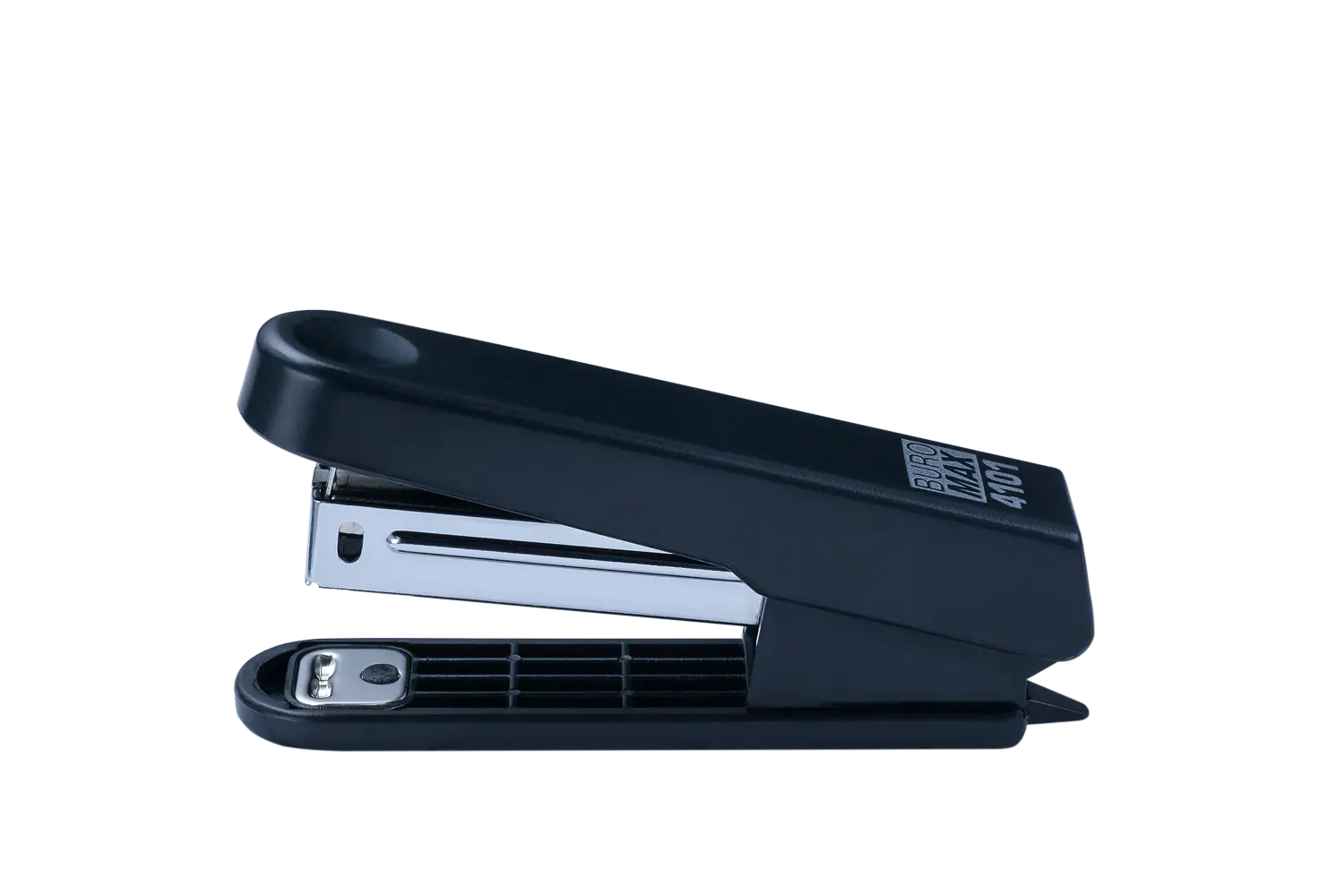 Степлер пластиковий до 10арк. (скоби 10), JOBMAX, чорний