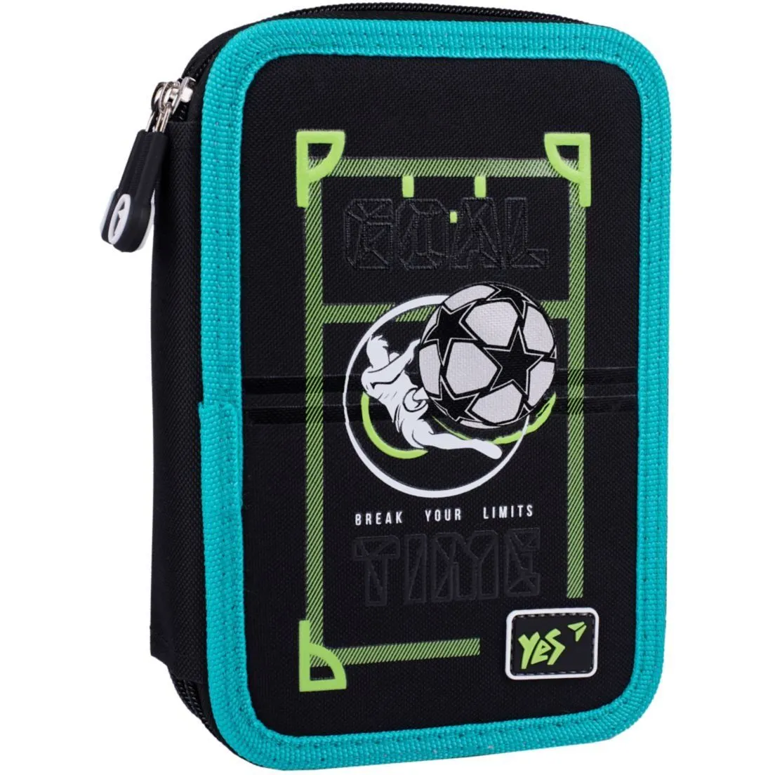 Пенал твердий YES подвійний HP-01 Football Game