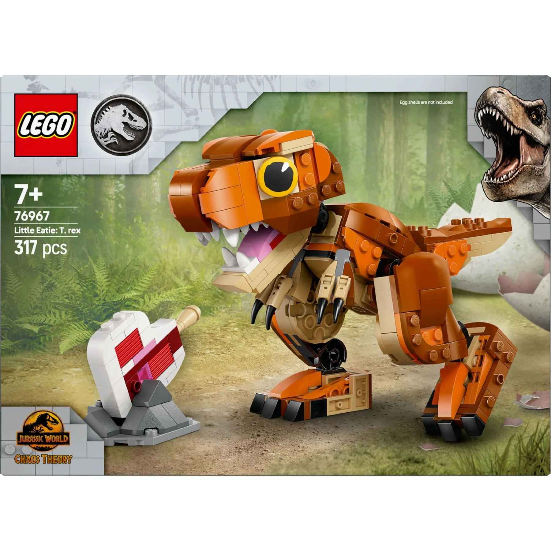 Конструктор Little Eatie: тиранозавр LEGO Jurassic World