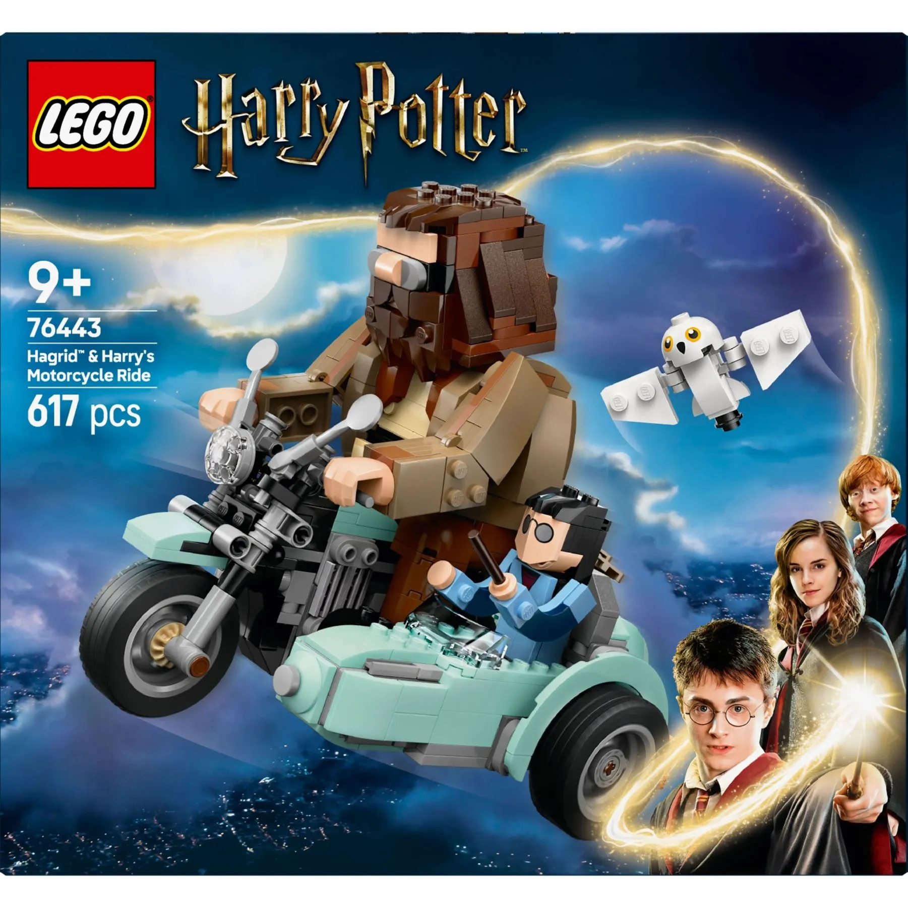 Конструктор Поїздка Геґріда й Гаррі на мотоциклі LEGOPHarry Potter