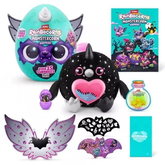 М&#039;яка іграшка-сюрприз Rainbocorns-H (серія Monstercorn Surprise)