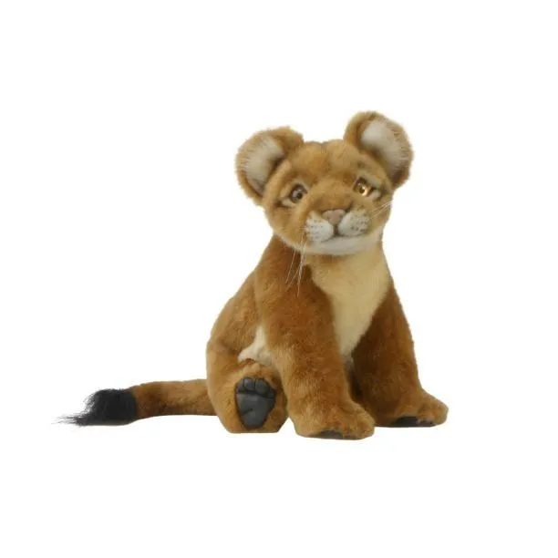 М&#039;яка іграшка &quot;Левеня&quot; що сидить, довжина 27 см
