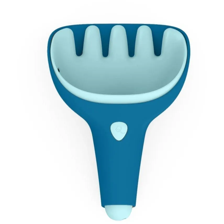 Ігровий набір для піска та снігу "Raki"(синій совочок + зелені грабельки)