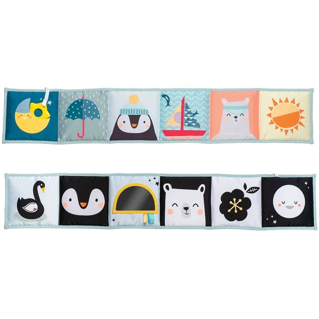 Розвиваюча книжка-розкладушка колекції &quot;Полярне сяйво&quot; - ВЕСЕЛІ ПРИГОДИ