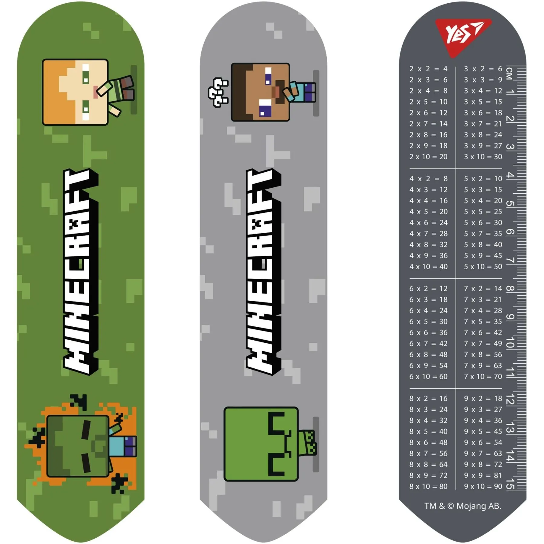 Закладинка 2D Yes &quot;Minecraft Creeper&quot;