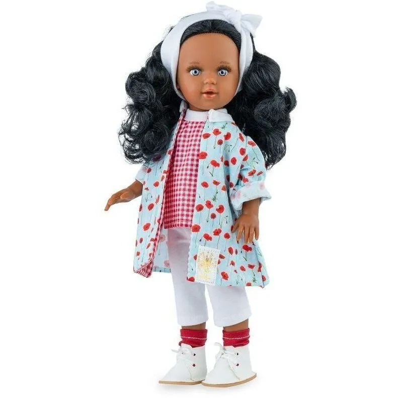 Лялька Маріна у квітковому вбранні, в індивід. упаковці, 40см, арт.1507