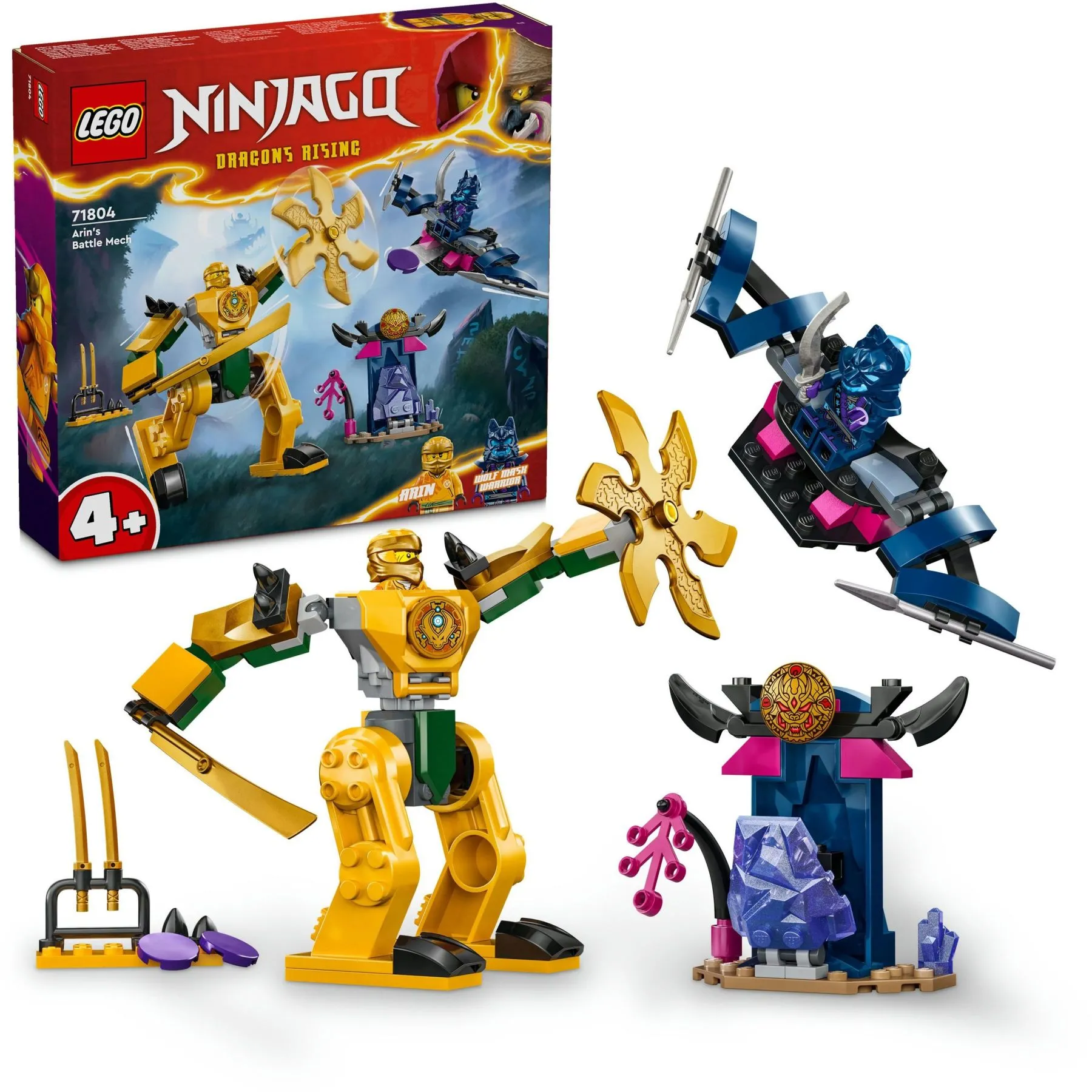 Конструктор Бойовий робот Аріна LEGO NINJAGO