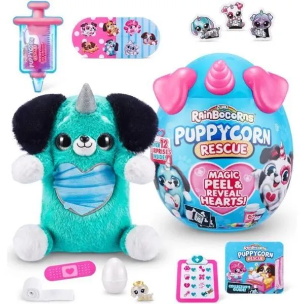 М&#039;яка іграшка-сюрприз Rainbocorns-H (серія Puppycorn Rescue)