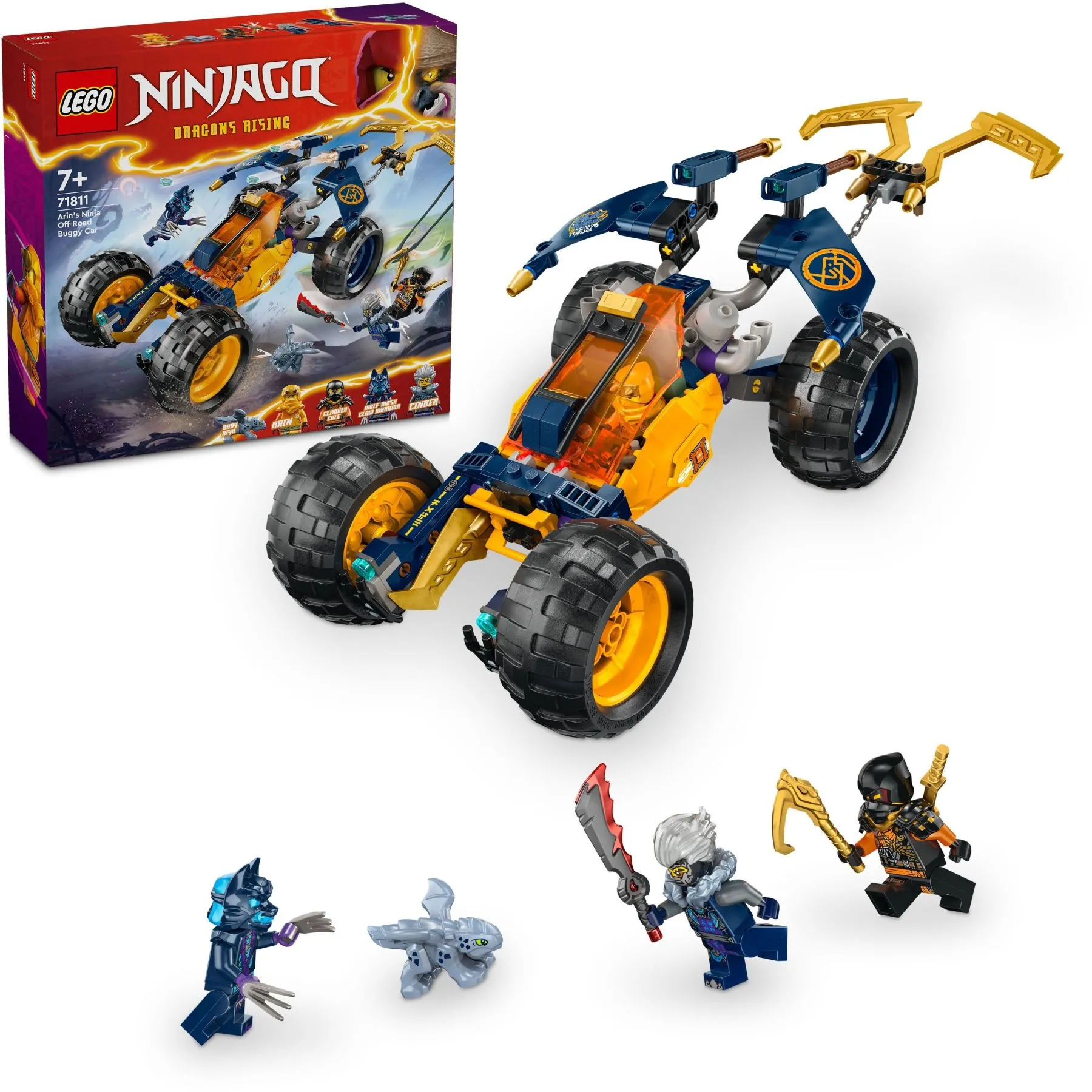 Конструктор Багі для бездоріжжя ніндзя Арін LEGO NINJAGO