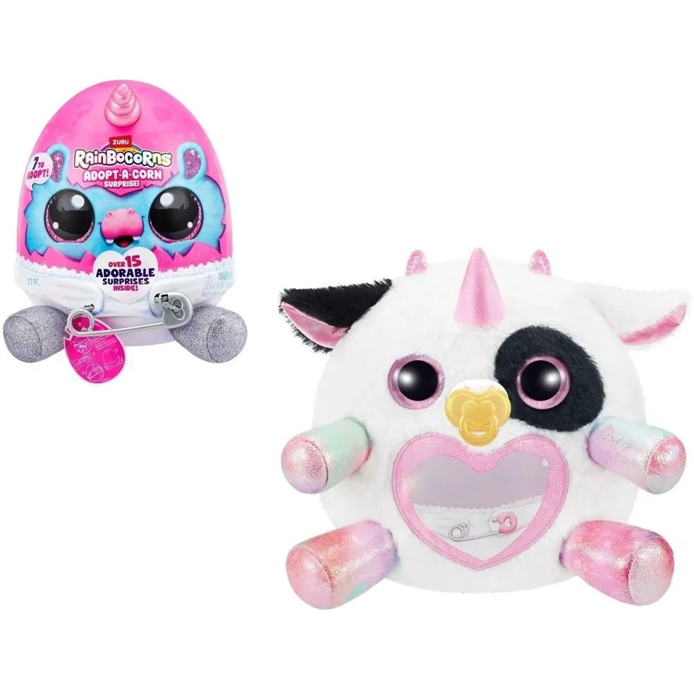 М&#039;яка іграшка-сюрприз Rainbocorns-E (серія ADOPT-A-CORN SURPRISE)