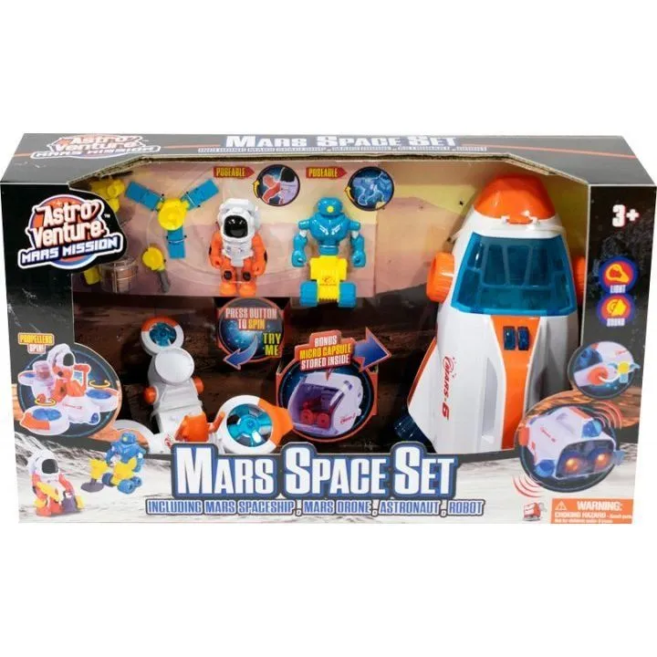 Игровой набор MARS SPACE SET/ КОСМИЧЕСКИЙ НАБОР &quot;ВЫСАДКА НА МАРСЕ&quot;