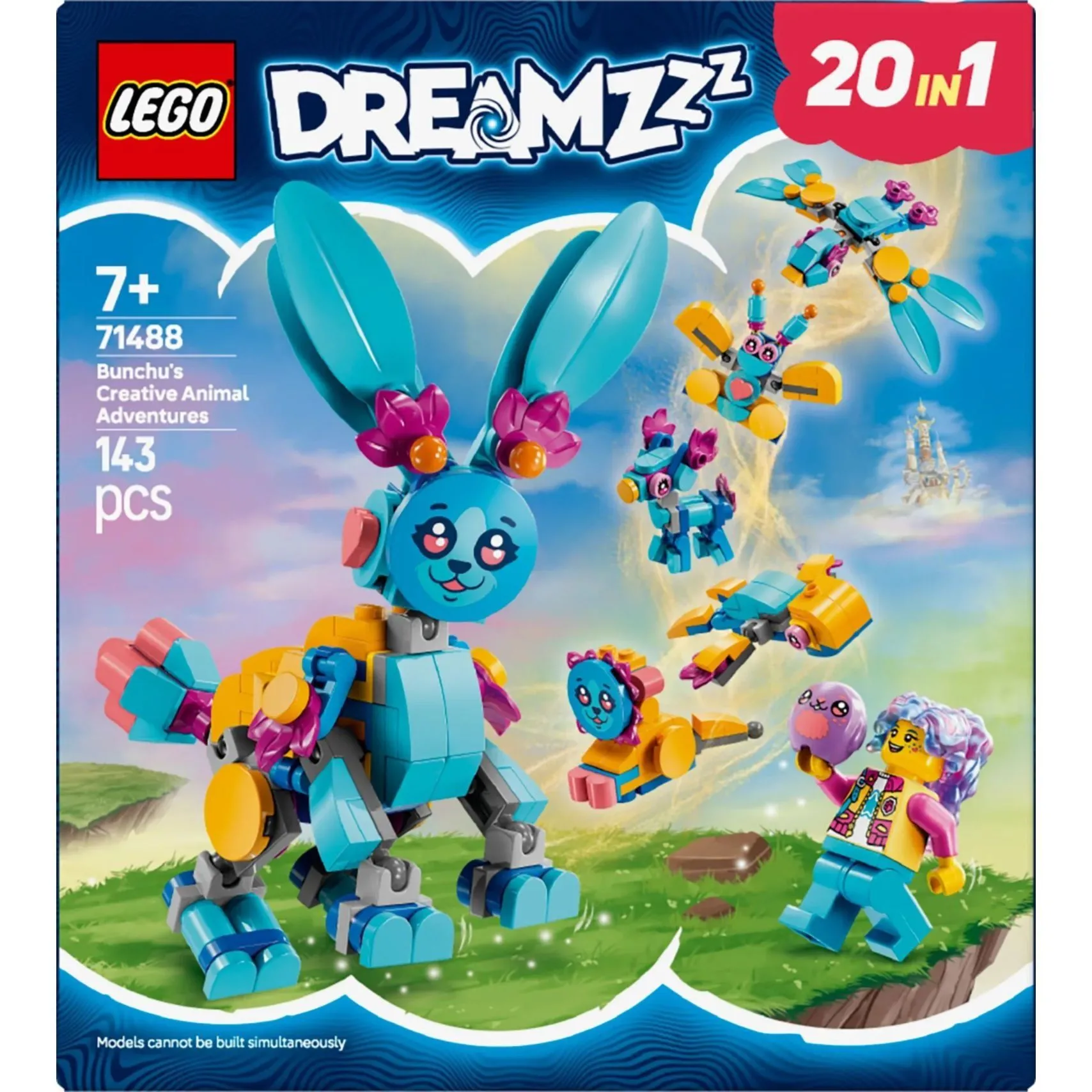 Конструктор Творчі тваринні пригоди Бунчу LEGO DREAMZzz