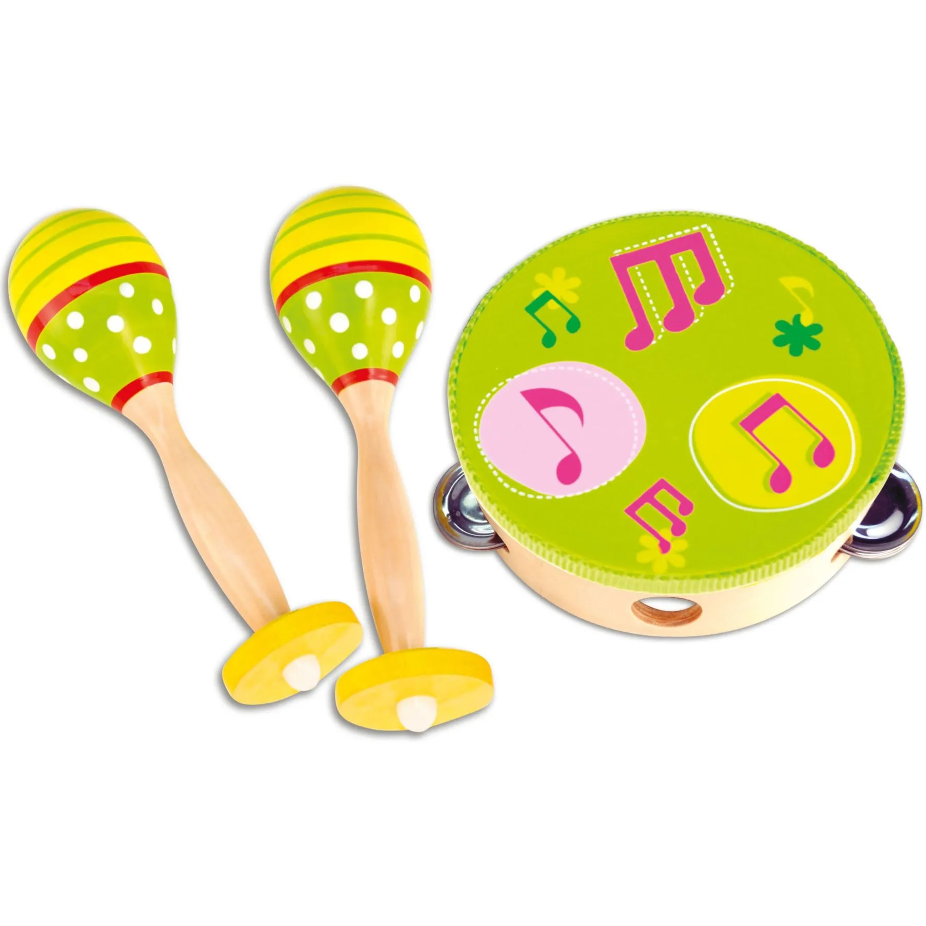 Дерев'яний бубон і маракаси