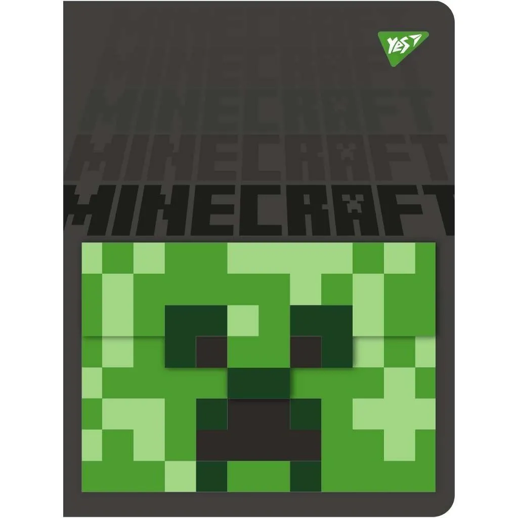 Папка з 20 файлами YES A4 &quot;Minecraft&quot;  з фронтальною кишенею