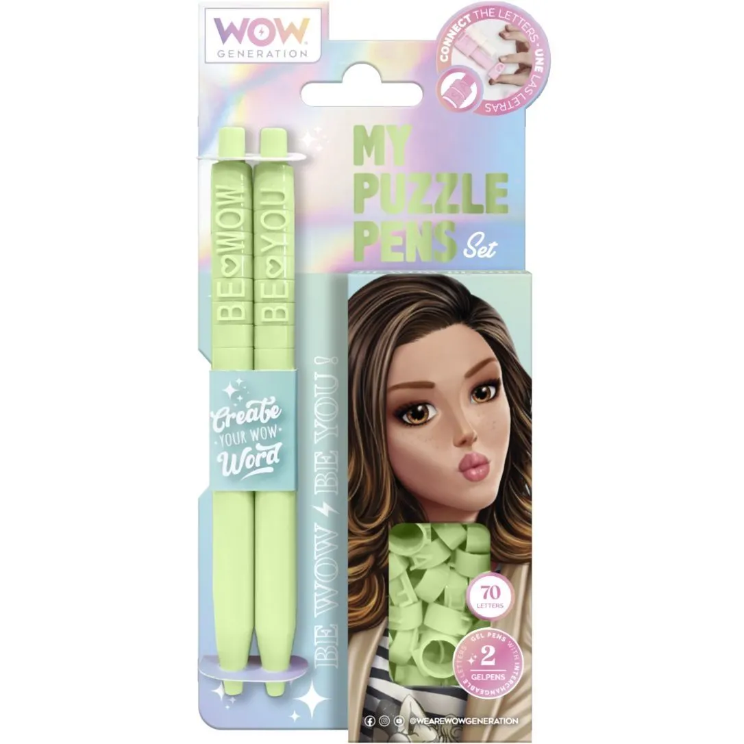 НАБІР РУЧОК З БУКВАМИ WOW GENERATION