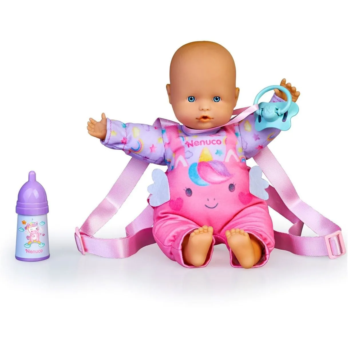 М&#039;який пупс Ненуко на прогулянці, 35 см