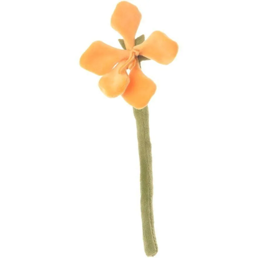 М&#039;яка іграшка Квітка Настурція, жовта, 10 см