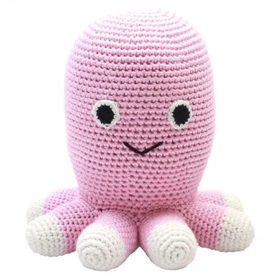 Мягкая игрушка &quot;Миссис Осьминог&quot; (розовый)