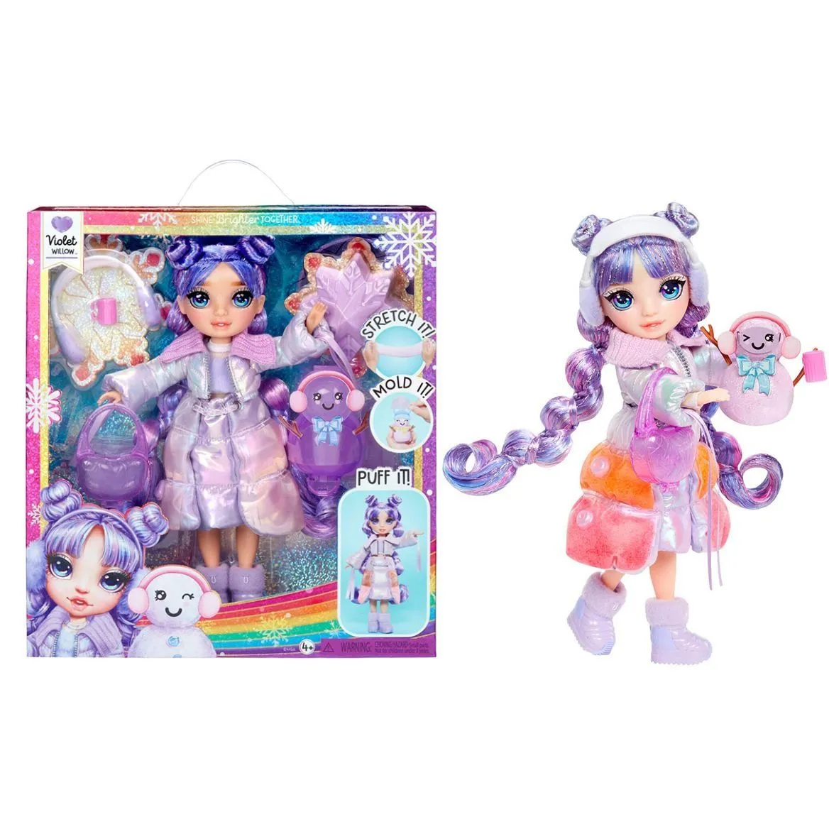 Лялька RAINBOW HIGH серії &quot;Winter Wonderland&quot; - ВІОЛЕТТА (з аксесуарами)