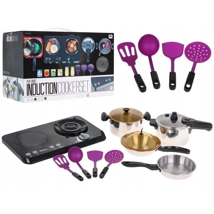 Ігровий Набір кухонного приладдя з нержавної сталі арт. BX048