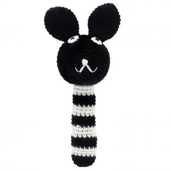 Погремушка &quot;Черный Кролик&quot;