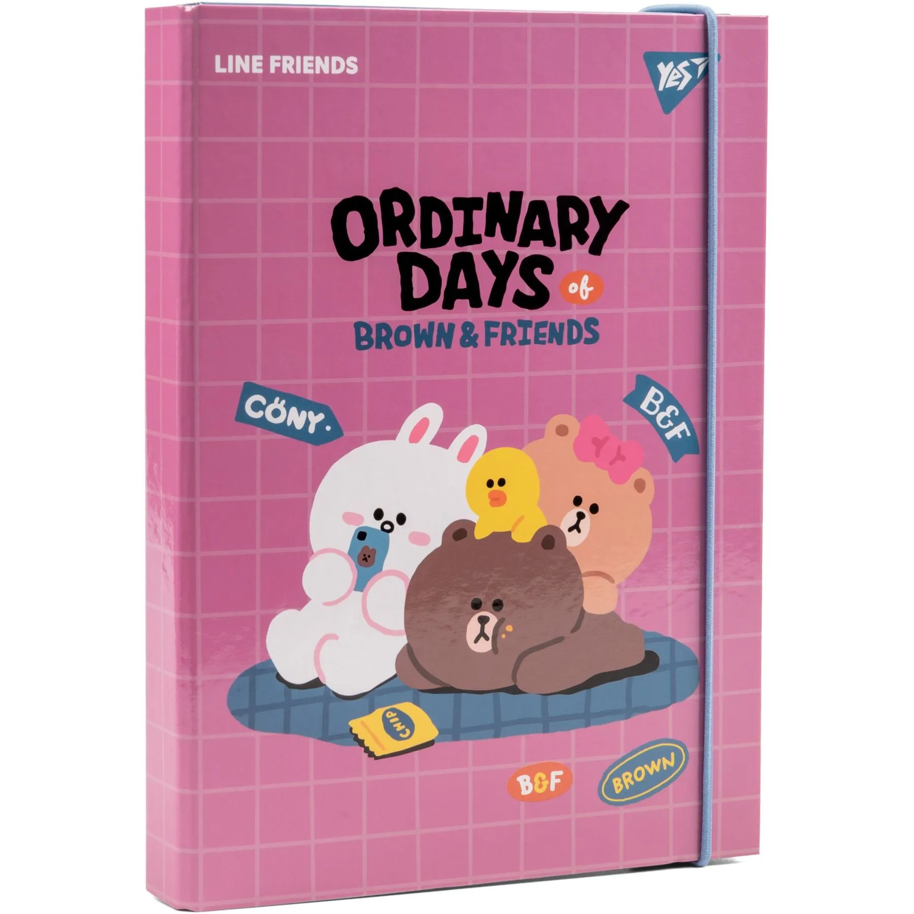 Папка для зошитів YES картонна В5 &quot;Line friends&quot;