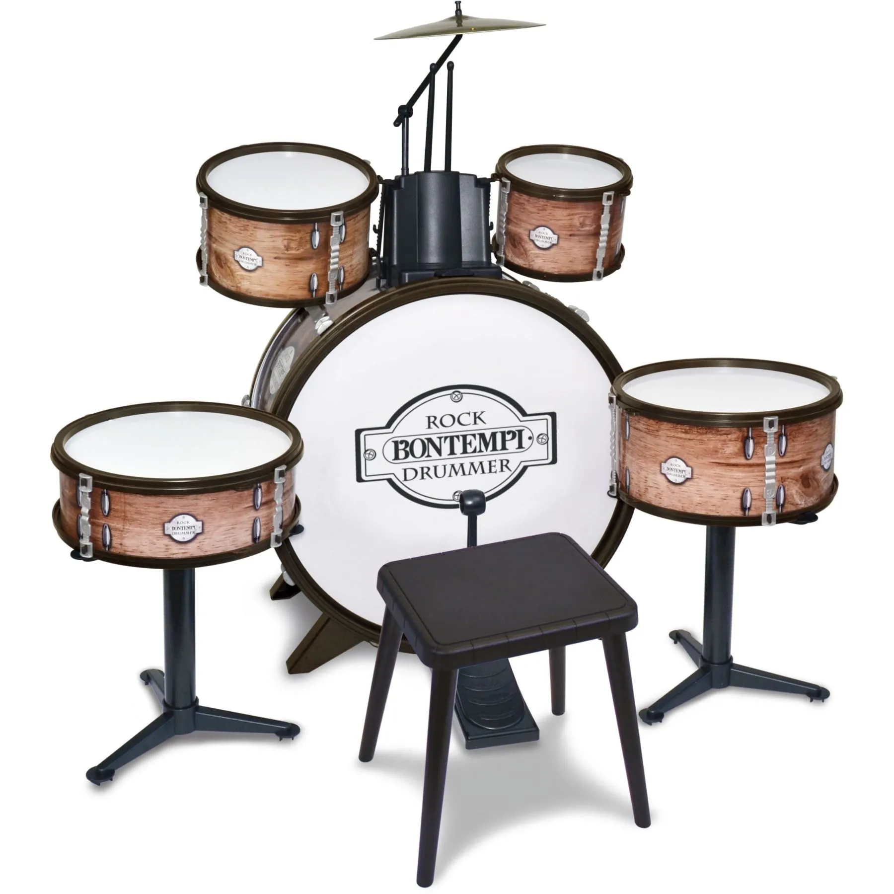 Набір барабанів 6 шт зі стільчиком