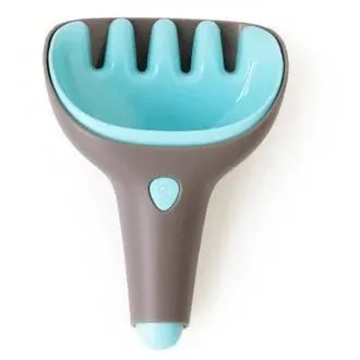 Ігровий набір для піска та снігу &quot;Raki&quot;(сірий совочок+блакитні грабельки)