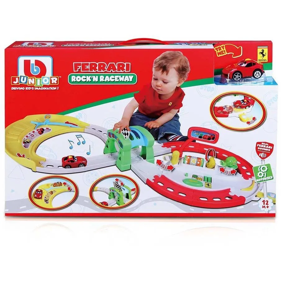 Игровой набор Ferrari Rock &#039;N Raceway,  бат. 2хААА в компл.