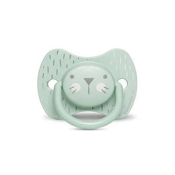 Пустушка фізіологічна "Hygge - Затишні історії" +18 місяців, бірюзова