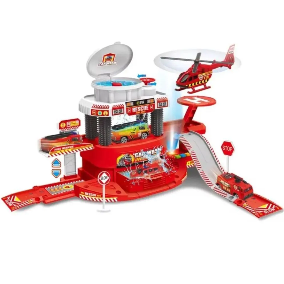 Іграшка Пожежний паркінг, 33 елементи в комплекті